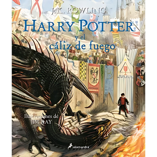 HARRY POTTER 4 Y EL CALIZ DE FUEGO  ED I