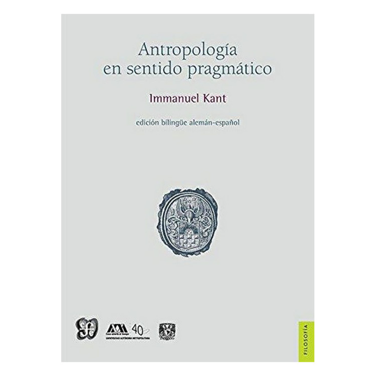 ANTROPOLOGIA EN SENTIDO PRAGMATICO