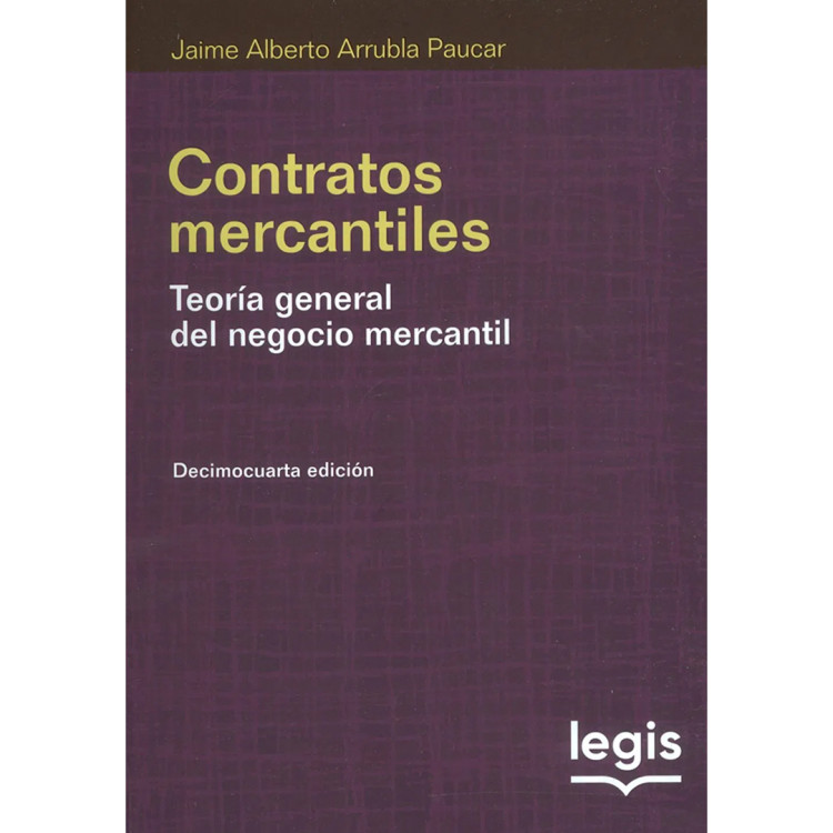CONTRATOS MERCANTILES 14 ed TEORIA G