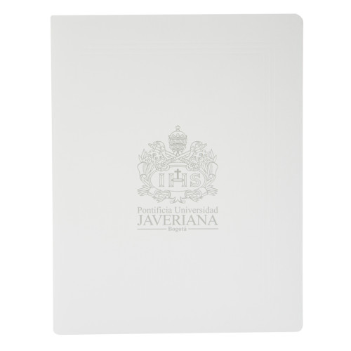 CARPETA BLANCA KIMBERLY CON LOGO