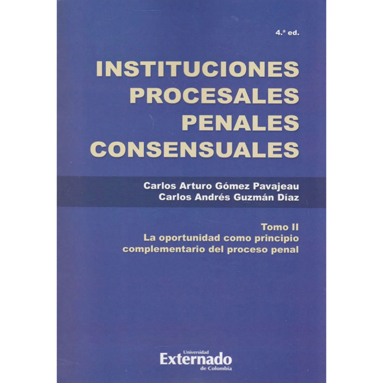 INSTITUCIONES PROCESALES (II) (4ªED) PEN