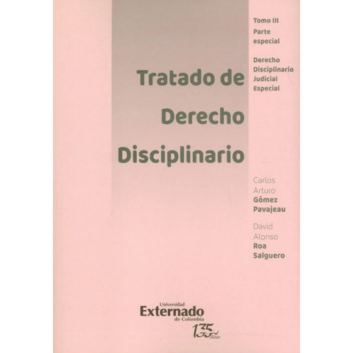 TRATADO DE DERECHO (III) DISCI