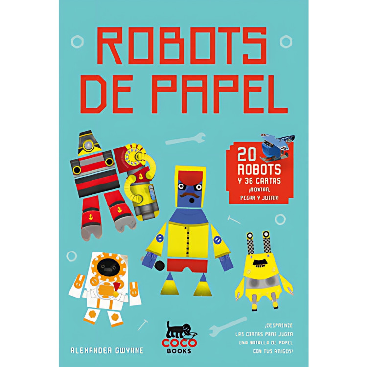 ROBOTS DE PAPEL PARA MONTAR Y JUGAR