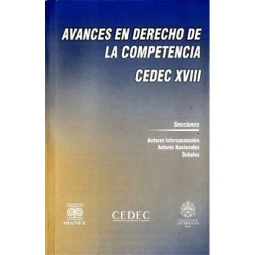 AVANCES EN DERECHO DE LA COMPETENCIA CED