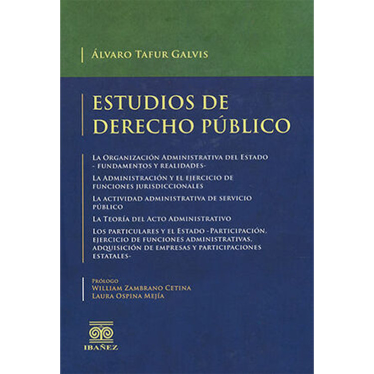 ESTUDIOS DE DERECHO PUBLICO LA ORGANIZAC