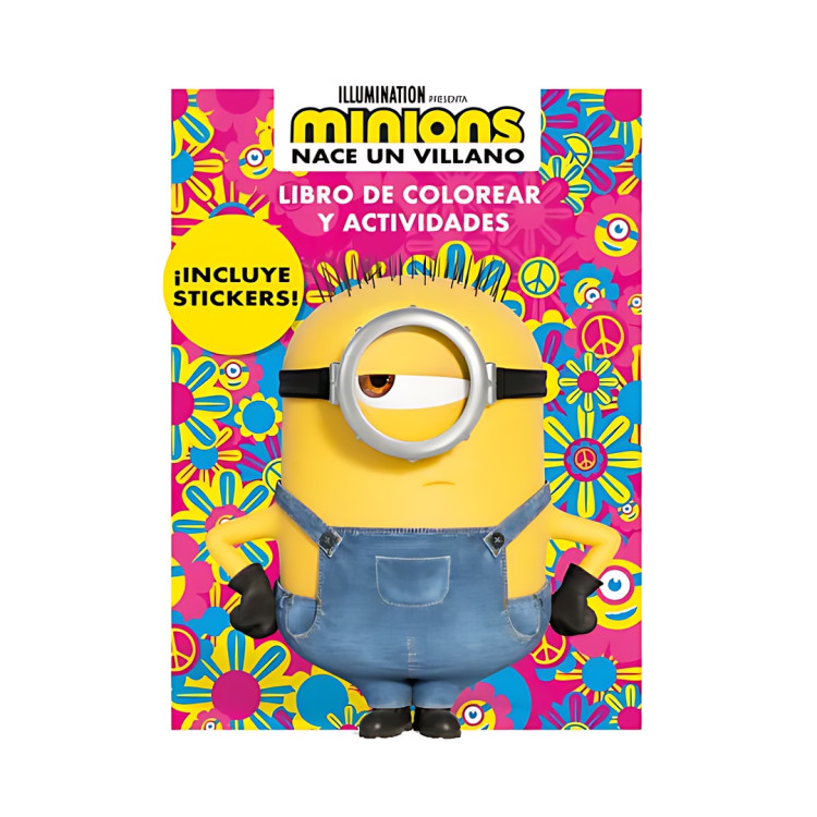 MINIONS NACE UN VILLANO LIBRO COLOR