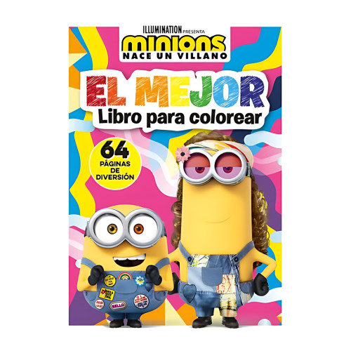 MINIONS NACE UN VILLANO EL MEJOR LIBRO