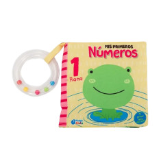 LIBRO DE TELA Y SONAJERO NUMEROS