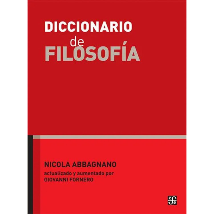 DICCIONARIO DE FILOSOFIA ABAGNANO