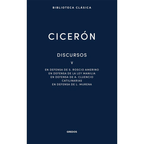 DISCURSOS V CICERON