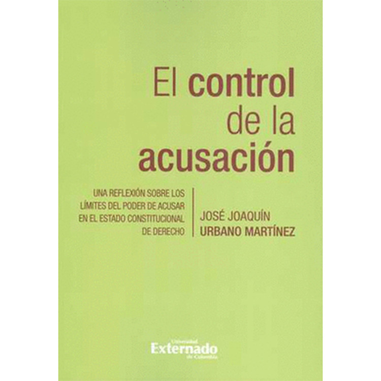 CONTROL DE LA ACUSACION UNA REFLEXION SO