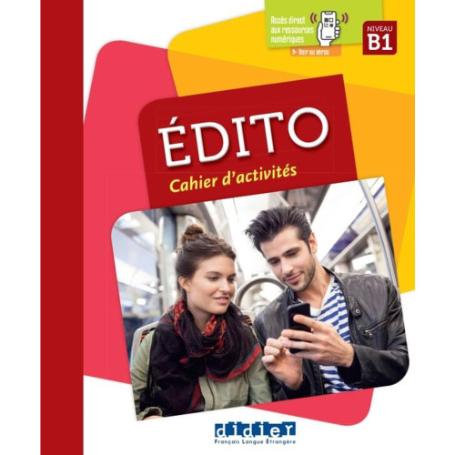 EDITO B1 2018 CAHIER D ACTIVITES