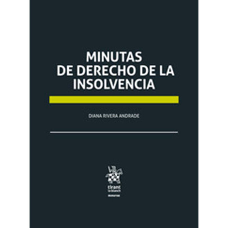 MINUTAS DE DERECHO DE INSOLVENCIA