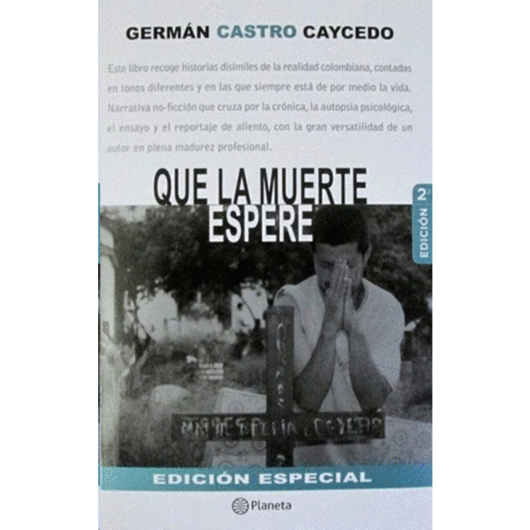 QUE LA MUERTE ESPERE EDICION ESPECIAL