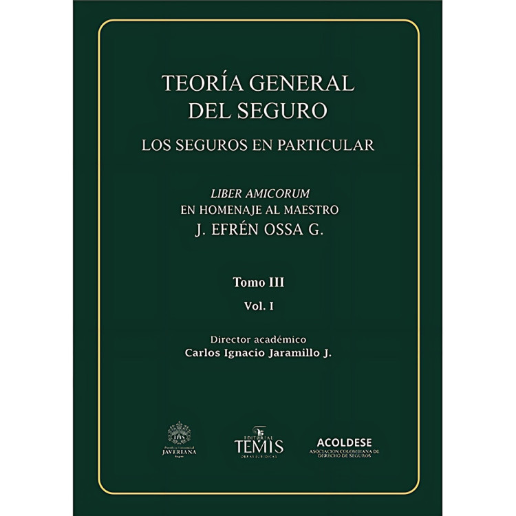 TEORIA GENERAL DEL SEGURO TOMO III V1