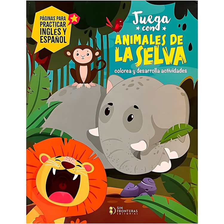 JUEGA CON ANIMALES DE LA SELVA