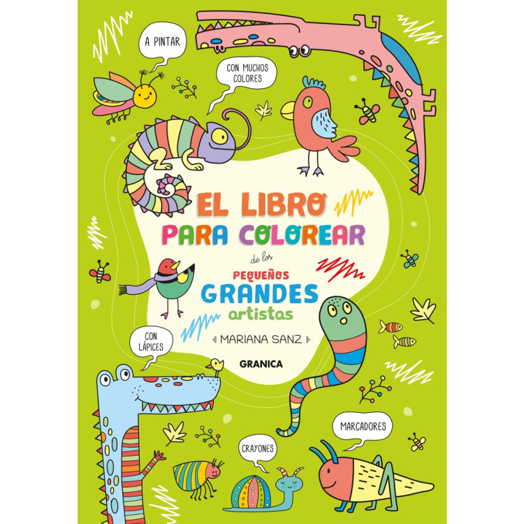 EL LIBRO PARA COLORE GRANDES ARTIST