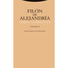 FILON DE ALEJANDRIA VOL.VI OBRA