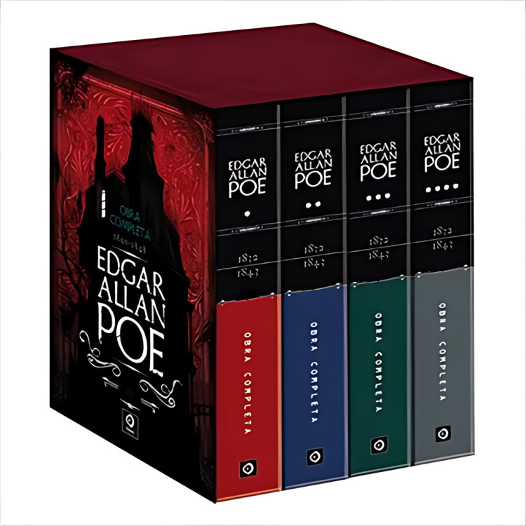 EDGAR ALLAN POE (4 VOLUMENES )