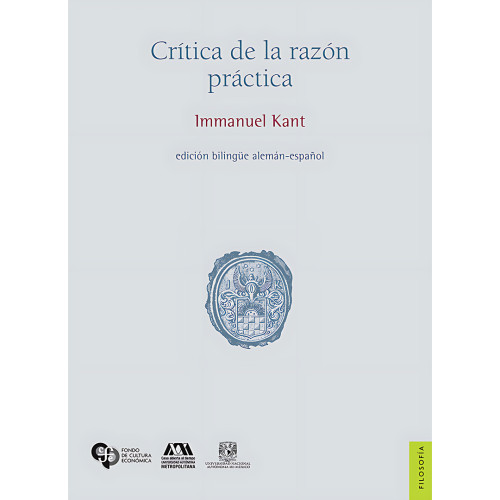 CRÍTICA DE LA RAZÓN PRÁCTICA FCE