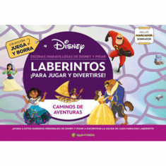 JUEGA Y BORRA LABERINTOS DISN - CAMINOS