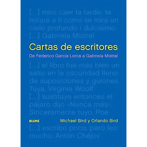 CARTAS DE ESCRITORES Federico Garcia Lo
