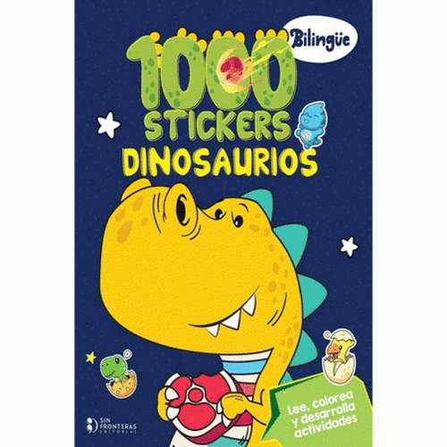 1000 STICKERS DINOSAURIOS