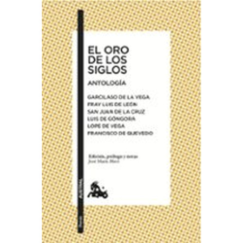 ORO DE LOS SIGLOS. ANTOLOGÍA