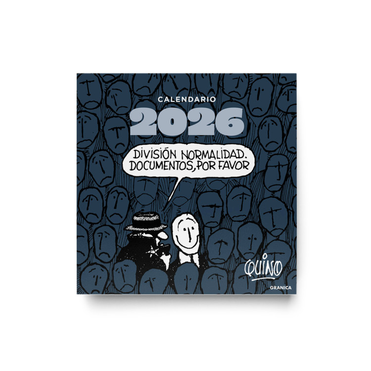 QUINO 2026 CALENDARIO DE PARED