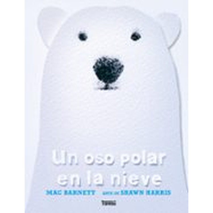 UN OSO POLAR EN LA NIEVE
