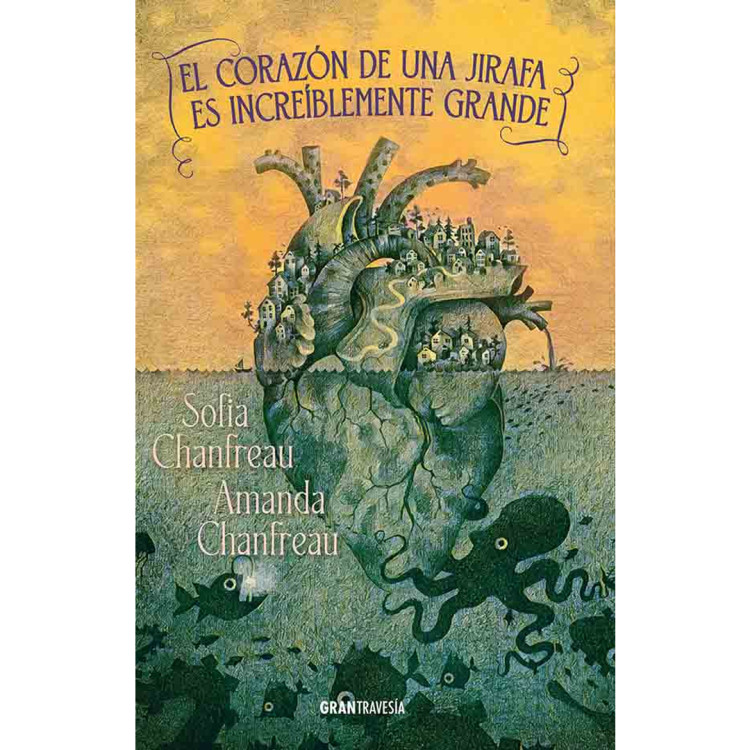 CORAZON DE UNA JIRAFA ES GRANDE