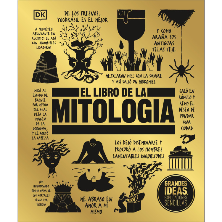 GRANDES IDEAS EL LIBRO DE LA MITOLOGIA