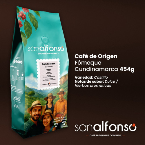 CAFÉ MOLIDO ORIGEN FOMEQUE X454 G
