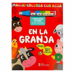 COLOREA CON AGUA EN LA GRANJA