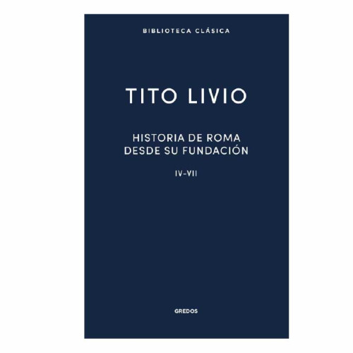 HISTORIA DE ROMA IV-VII td