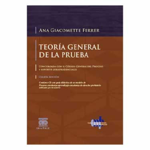 TEORIA GENERAL DE LA PRUEBA CD 4 ED