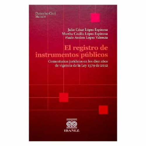 EL REGISTRO DE INSTRUMENTOS PUBLICOS