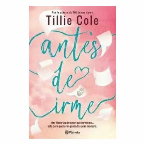ANTES DE IRME