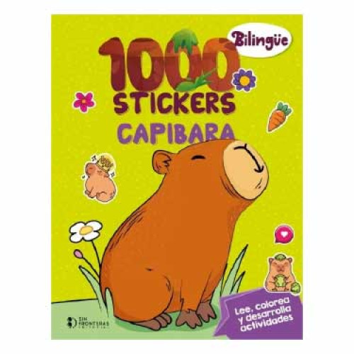 1000 STICKERS DE CAPIBARAS
