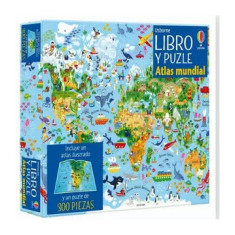 ATLAS MUNDIAL -LIBRO Y PUZLE-