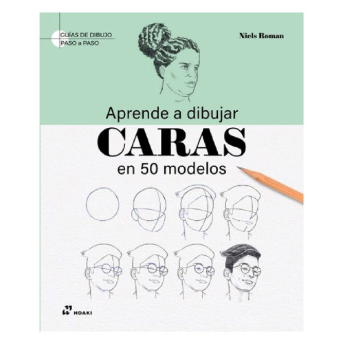 APRENDE A DIBUJAR CARAS EN 50 MODELOS
