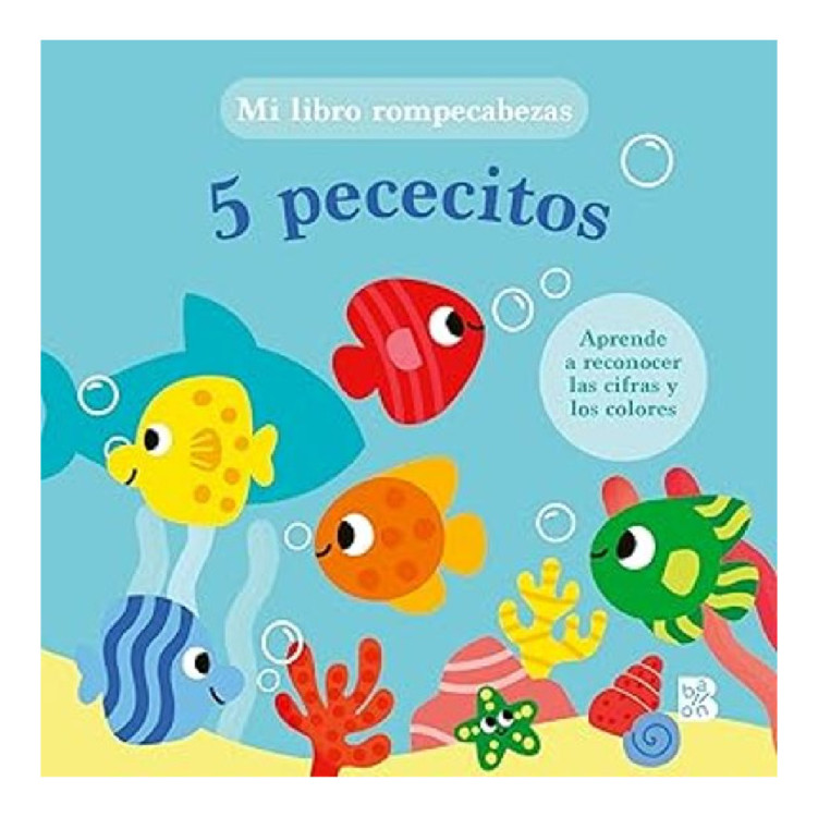 5 PECECITOS MI LIBRO ROMPECABEZAS