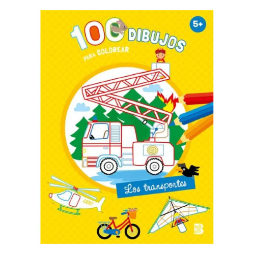 100 DIBUJOS COLOREAR LOS TRANSPORTES