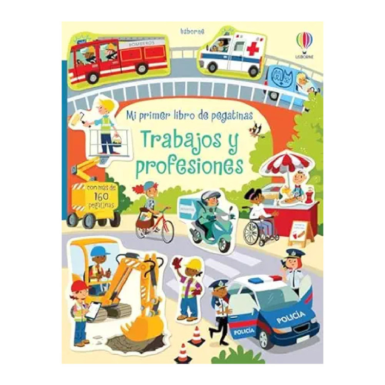 TRABAJOS Y PROFESIONES LIBRO DE PEGATIN
