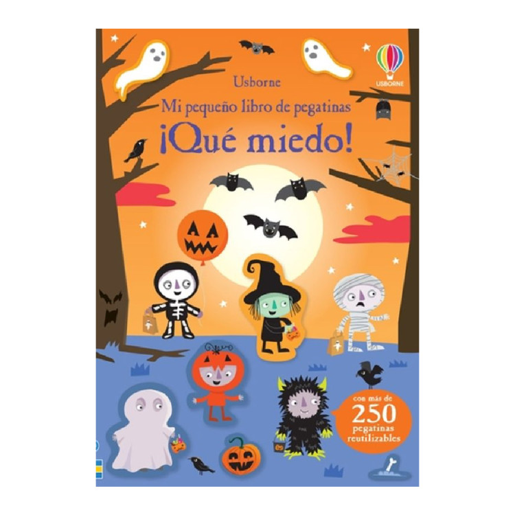 QUE MIEDO! MI PEQUEÑO LIBRO DE PEGATINAS