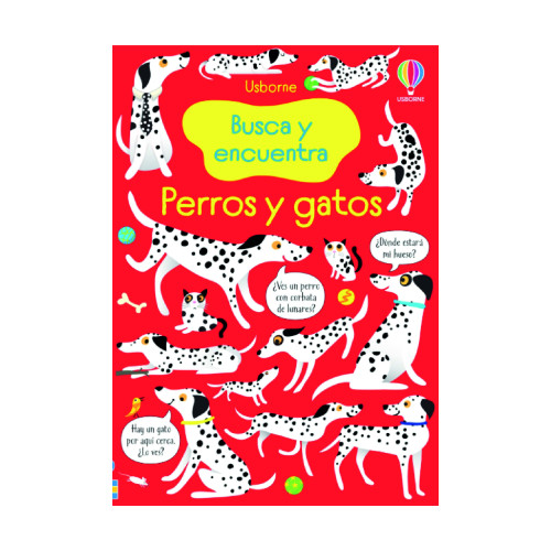 PERROS Y GATOS. PINTA CON LOS DEDOS(T.D)