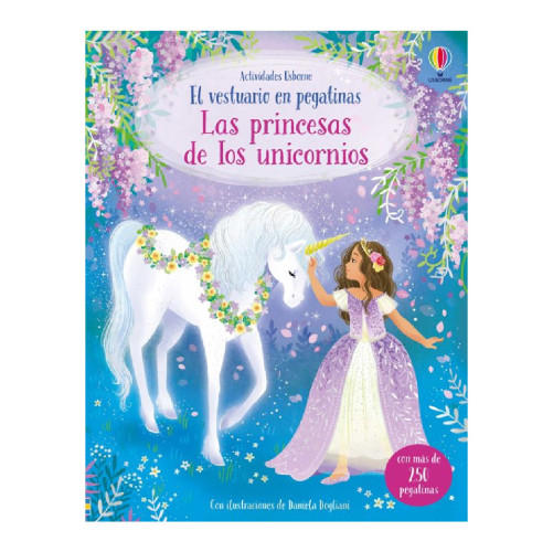 PRINCESAS DE LOS UNICORNIOS PEGATINA